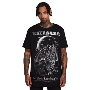 tričko KILLSTAR Firebreather černá XL