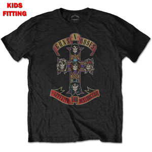 Tričko metal ROCK OFF Guns N' Roses Appetite For Destruction černá 11-12