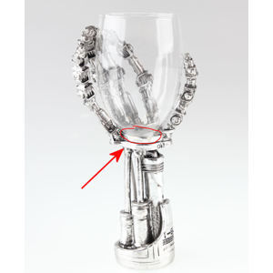 sklenička Terminator 2 - B1457D5 - POŠKOZENÁ - NI136