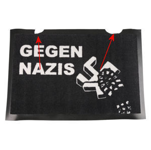 rohožka Gegen Nazis - Rockbites - 100730 - POŠKOZENÁ - MA050