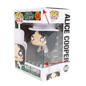 figurka Alice Cooper - POP! - POŠKOZENÁ - MA077