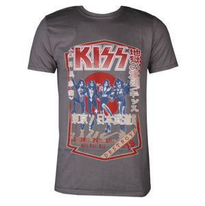 Tričko metal ROCK OFF Kiss Destroyer Tour '78 černá