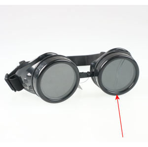cyber brýle POIZEN INDUSTRIES - Goggle CG1 - BLK - POŠKOZENÉ - MA112