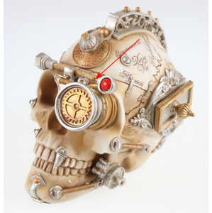 figurka ALCHEMY GOTHIC Erasmus Darwin´s Steam-Cerebrum Skull