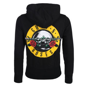 mikina s kapucí ROCK OFF Guns N' Roses Classic Logo černá M