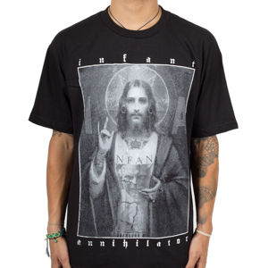 Tričko metal INDIEMERCH Infant Annihilator Jesus černá L