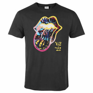 Tričko metal AMPLIFIED Rolling Stones SIXTY TONGUE černá XL