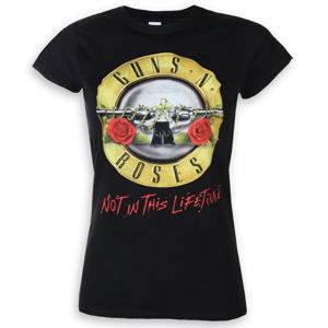Tričko metal ROCK OFF Guns N' Roses Not In This Lifetime Tour černá XXL
