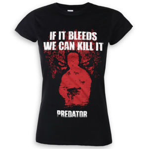tričko dámské Predator - If It Bleeds - Black - HYBRIS - FOX-5-PRED005-H79-11-BK