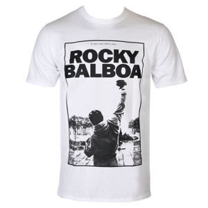 tričko HYBRIS Rocky It Ain´t Over černá XL