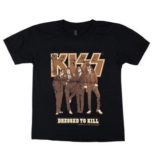 tričko metal LOW FREQUENCY Kiss dressed to kill černá M