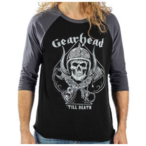 tričko hardcore LETHAL THREAT GEARHEAD černá XL