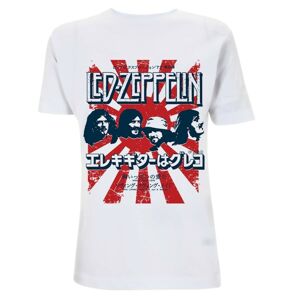 tričko pánské Led Zeppelin - Japanese Burst - White - RTLZETSWJAP L