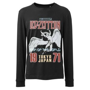tričko pánské s dlouhým rukávem Led Zeppelin - Japanese Icarus - Black - RTLZELSBICA M