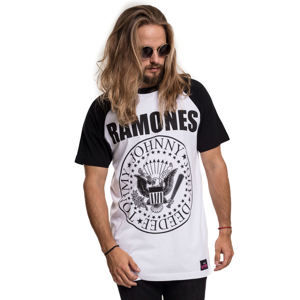 tričko metal NNM Ramones URBAN CLASSICS černá L