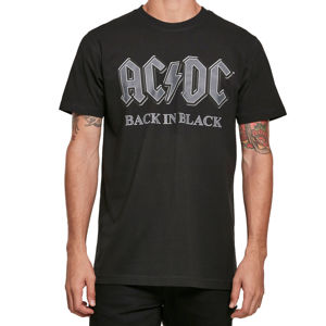 Tričko metal NNM AC-DC Back In Black černá XXL