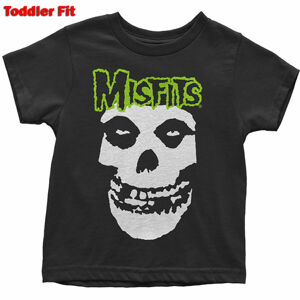 Tričko metal ROCK OFF Misfits Skull & Logo černá 18m