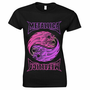 Tričko metal NNM Metallica Yin Yang Purple černá XL