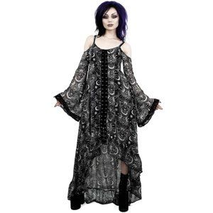 šaty dámské KILLSTAR - NEW MOON MAIDEN - BLACK - KSRA000192 L
