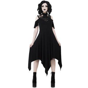 šaty dámské KILLSTAR - PYRE PIXIE EVENING - BLACK - KSRA000162 XL