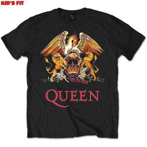 Tričko metal ROCK OFF Queen Classic Crest černá 11-12