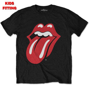 Tričko metal ROCK OFF Rolling Stones Classic Tongue černá 1-2