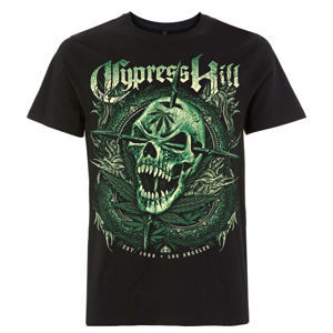Tričko metal NNM Cypress Hill Fangs Skull černá M