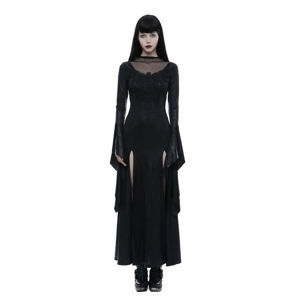 šaty dámské PUNK RAVE - Moonspell Gothic - WQ-349/BK XS-S