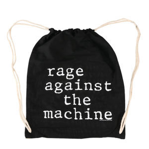 vak Rage Against the Machin - Stack Logo - Black Drawstring - RTRAMSBBSTA