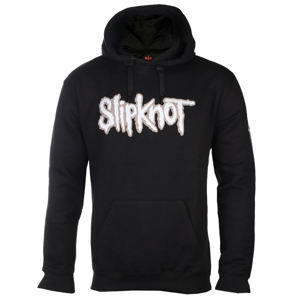 mikina s kapucí ROCK OFF Slipknot Logo & Star Applique černá L