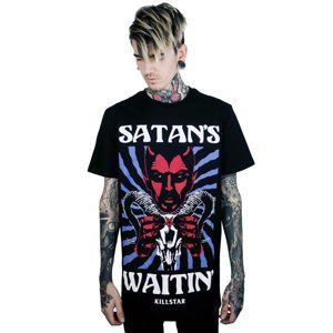 tričko pánské KILLSTAR - Satan - BLACK - KSRA000557