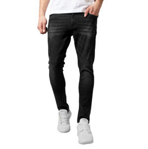 kalhoty jeans URBAN CLASSICS Skinny Ripped Stretch Denim 30