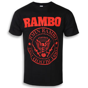 tričko PLASTIC HEAD Rambo FIRST BLOOD 1982 černá M