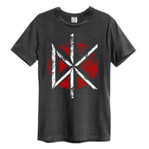 Tričko metal AMPLIFIED Dead Kennedys Distressed Logo černá