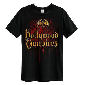 AMPLIFIED Hollywood Vampires Bat Blood Logo černá