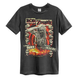 tričko metal AMPLIFIED Rob Zombie Born Insane černá XXL