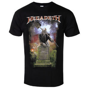PLASTIC HEAD Megadeth 35 YEARS GRAVEYARD černá XXL