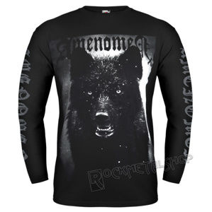 tričko hardcore AMENOMEN BLACK WOLF černá