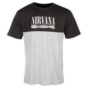 Tričko metal AMPLIFIED Nirvana NEVERMIND černá S