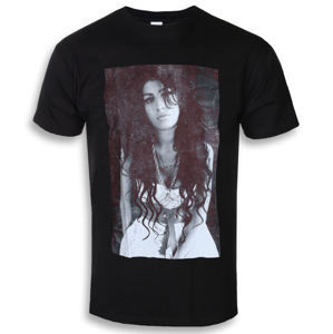Tričko metal ROCK OFF Amy Winehouse Back To Board černá S