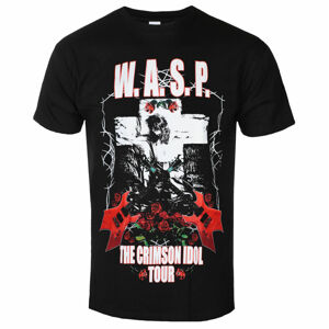 Tričko metal PLASTIC HEAD W.A.S.P. CRIMSON IDOL TOUR černá XXL