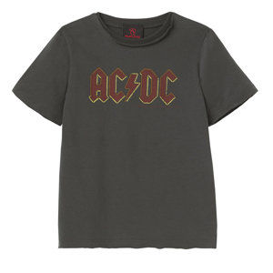tričko dětské AC/DC - Logo - Charcoal - AMPLIFIED - ZAV450ACL