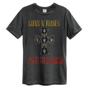tričko pánské Guns N' Roses - APPETITE FOR DESTRUCTION - CHARCOAL - AMPLIFIED - ZAV210APP