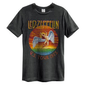 Tričko metal AMPLIFIED Led Zeppelin TOUR 75 černá XXL