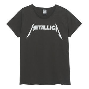 Tričko metal AMPLIFIED Metallica Logo černá XL