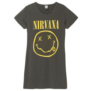šaty AMPLIFIED Nirvana SMILEY XXL