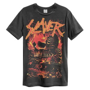 Tričko metal AMPLIFIED Slayer WAR SKULL černá L