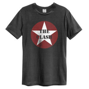 tričko metal AMPLIFIED Clash Star Logo černá XL