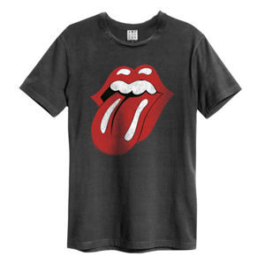 Tričko metal AMPLIFIED Rolling Stones Era Tongue černá XS