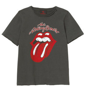 tričko dětské The Rolling Stones - Vintage Tongue - Charcoal - AMPLIFIED - ZAV450RVT